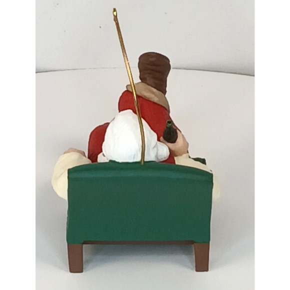 Hallmark Relaxing Moment Coca-Cola Santa Claus Keepsake Ornament - Picture 6 of 10